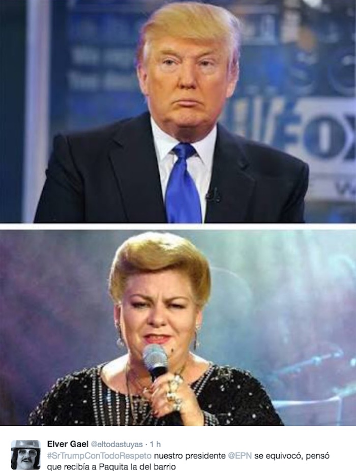 Surgen memes por la visita de Donald Trump a Peña Nieto